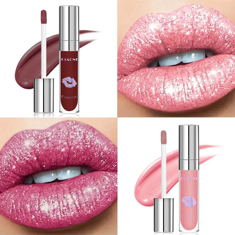 Lipgloss Hit DIAONI Matt Perlglanz Lipgloss Antihaft-Cup Lip Glaze Farbe Flüssiger Lippenstift Lipgloss Make-up_voghion.com