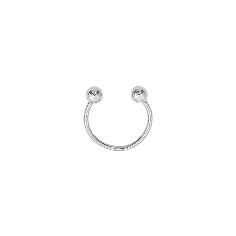 Double Ball For Women High-end Ins Style Bone Sleep Without Removing Ear Piercing Stud Hoop Earrings Summer_voghion.com