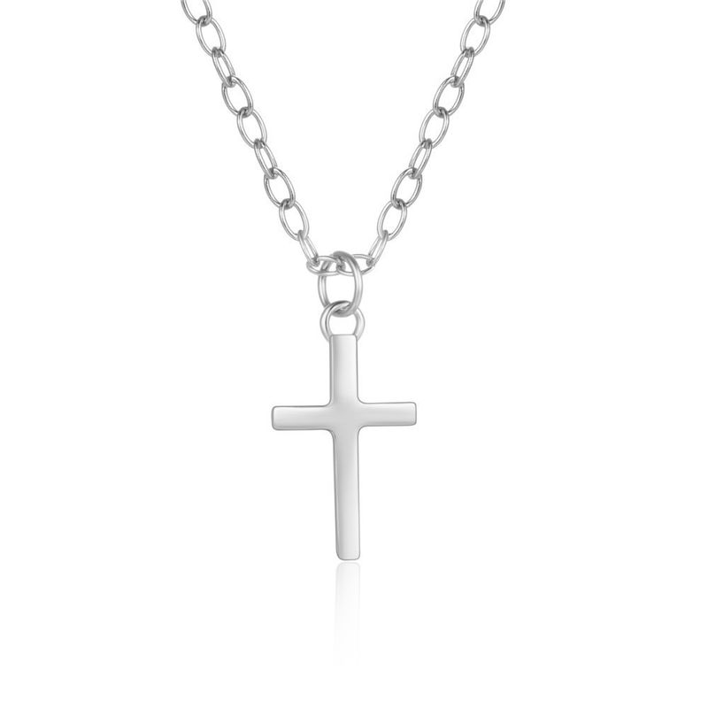 Collana da donna con catena per clavicola in metallo lucido e stile minimalista INS Classic Fashion_voghion.com