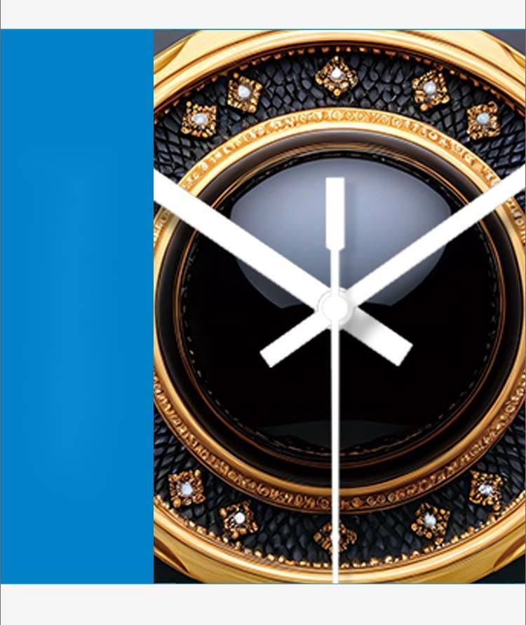 Yipula 7276 Horloge murale silencieuse à quartz, style chinois, simple et créative, pour salon, maison, chambre à coucher, ronde, seconde_voghion.com