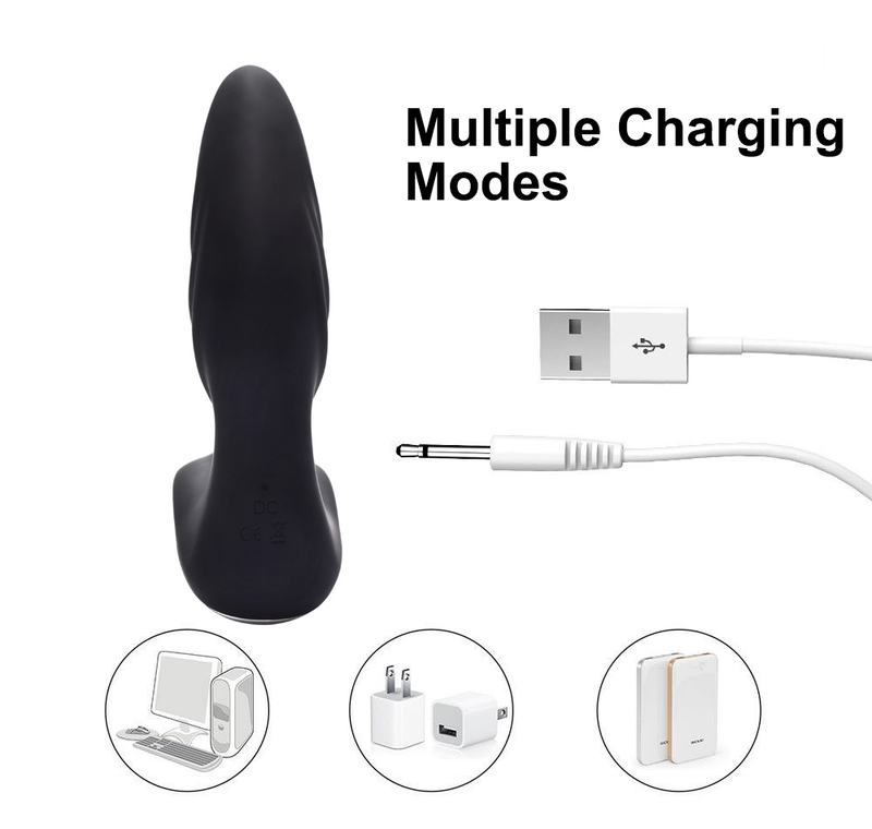 Butt Prostat Masaj Aleti Anal Fiş Yapay Penis Kablosuz Vibratör Erkekler İçin Klitoris Stimülatörü Titreşimli Seks Oyuncakları f_voghion.com