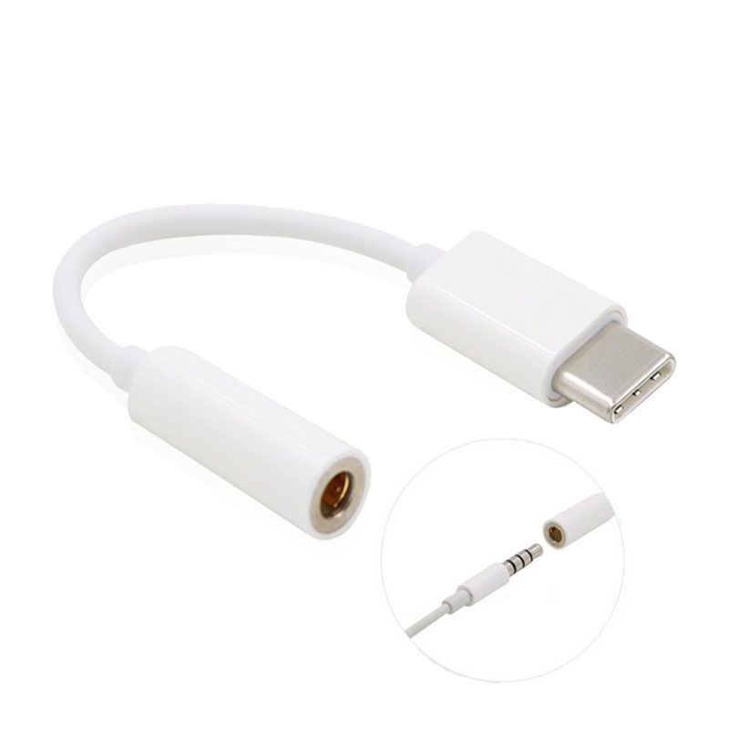 Mūzikas festivāls Piemērots LeEco 2 mobilajam tālrunim Max2 austiņu adapteris Type-c uz 3,5 mm audio datu kabelis_voghion.com