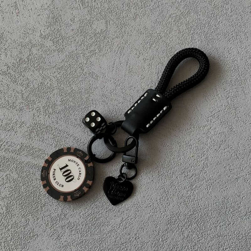 Chip Good Luck High-Value Car Keychain Pendant Cute Backpack Bag Accessory High-End Feel Unisex Gift_voghion.com