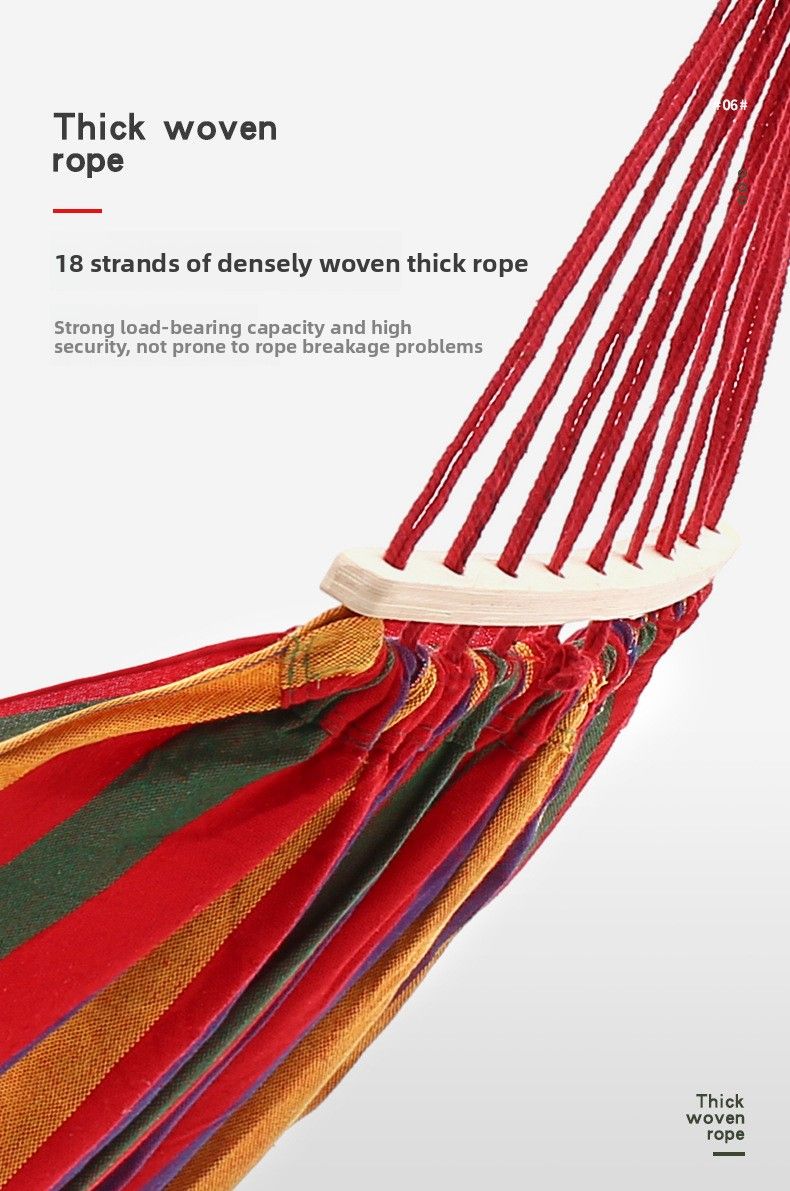 Outdoor Anti-Rollover Equipment Foldable Portable Balcony Home Camping Swing Double Hammock Chair_voghion.com