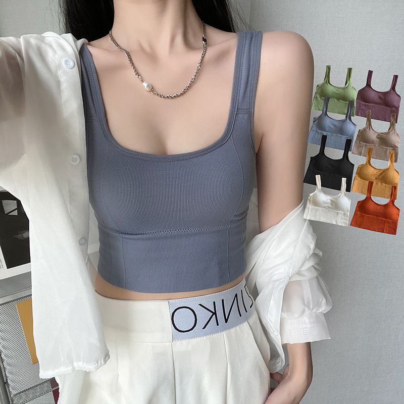 Bellissima base posteriore a forma di U, copertura del torace, canotta senza spalline, capospalla da donna, anti-esposizione, biancheria intima da ragazza piccante_voghion.com