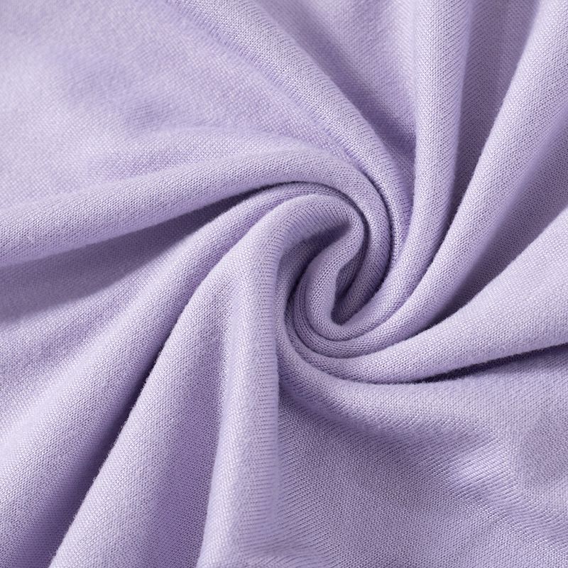 Abito da donna alla moda, a maniche corte, aderente, con scollo rotondo, tinta unita_voghion.com