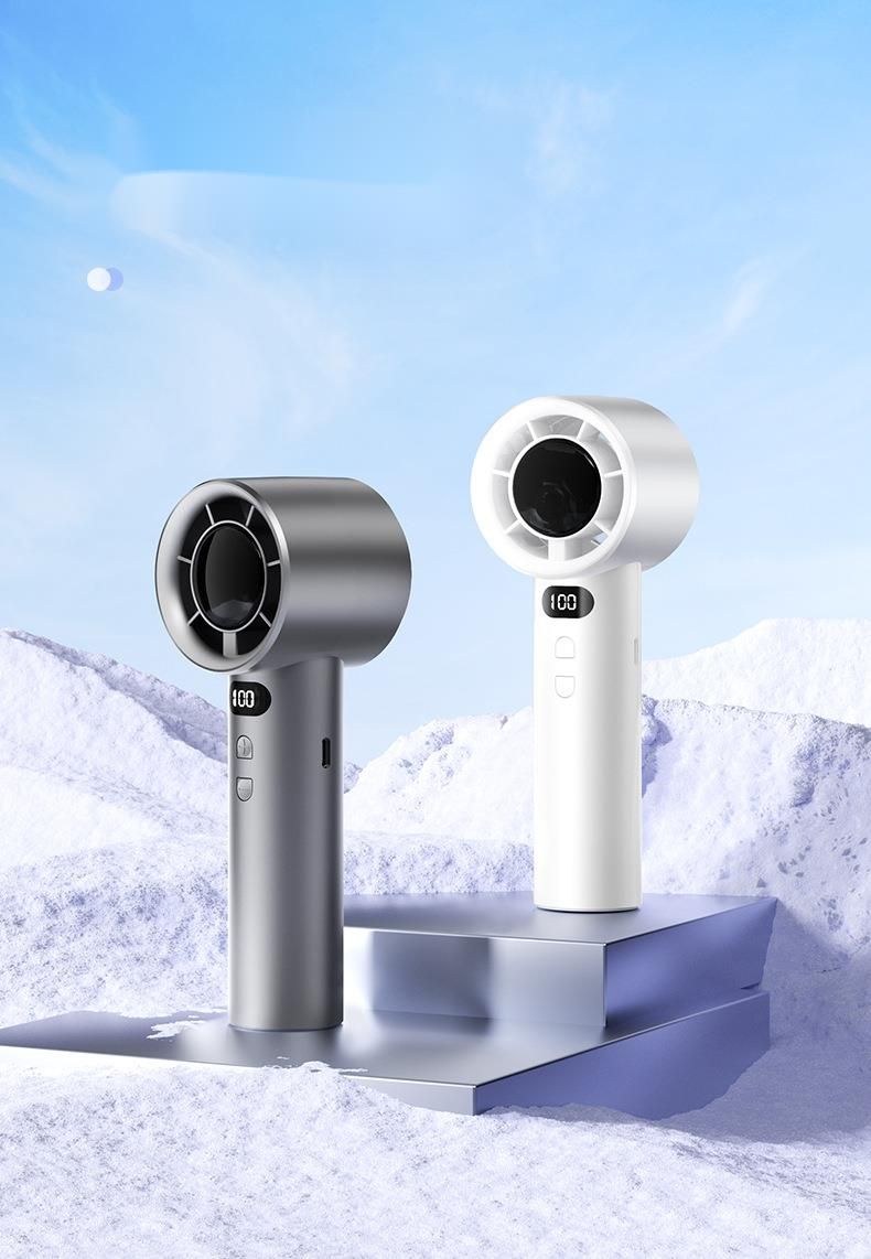 2025 Neuer tragbarer Handventilator für Studentenwohnheime, USB-Ladefunktion, kleiner Mini-Ventilator_voghion.com