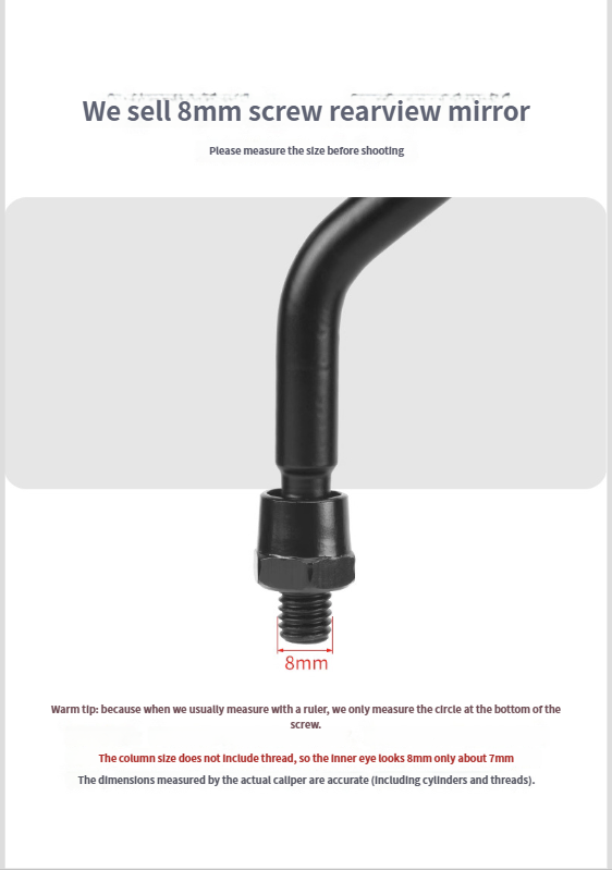 Bicycle HD Wide-Angle Rearview Three-Wheeled Motorcycle Convex Reflective Mirror Electric Scooter Accessories_voghion.com