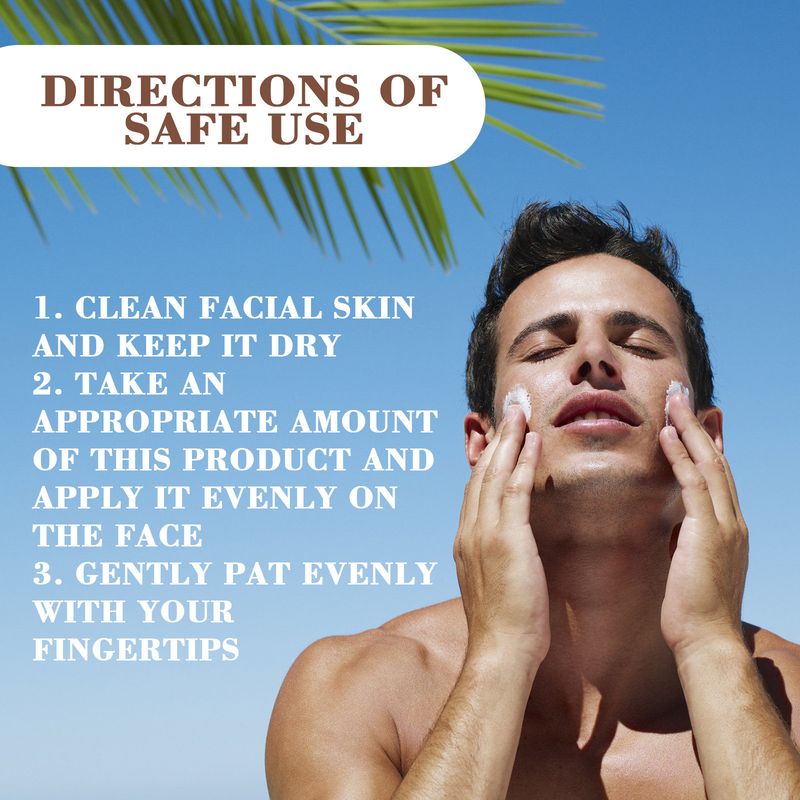 EAST MOON Men's Summer Outdoor UV Protection Moisturizing And Refreshing Protective Cream_voghion.com
