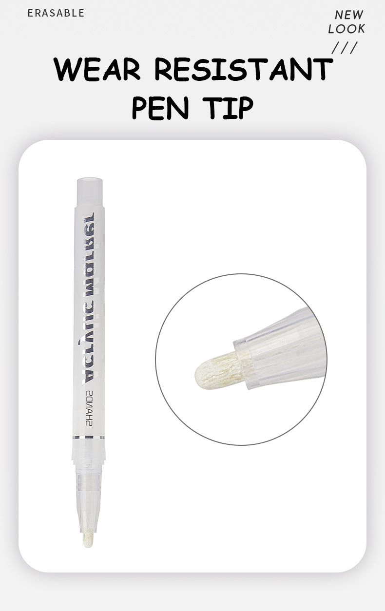 Acrylic Markers For Kids & Students - Set Of 3 (Gold, Silver, White) - 2.0mm Tip, Vibrant Opaque Colors, Non-Toxic, Ideal For Art_voghion.com