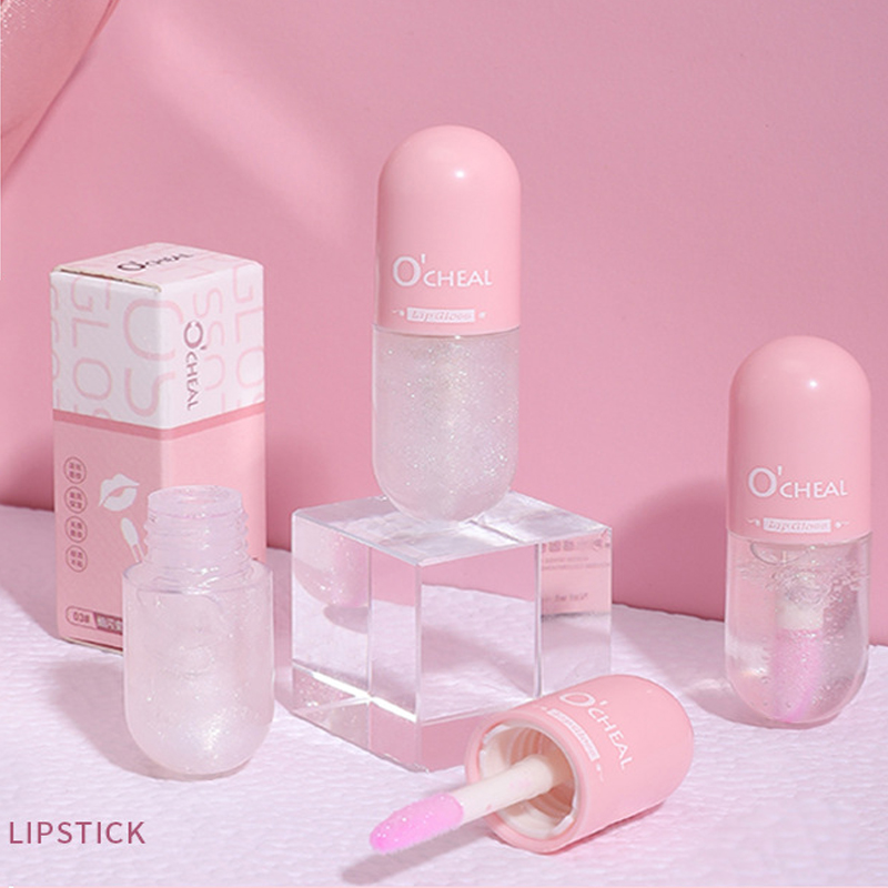 Jelly Lip Crystal Gloss Capsule Temperaturændring Flydende Læbestift Skinnende Transparent Varig Fugtighedsstift_voghion.com