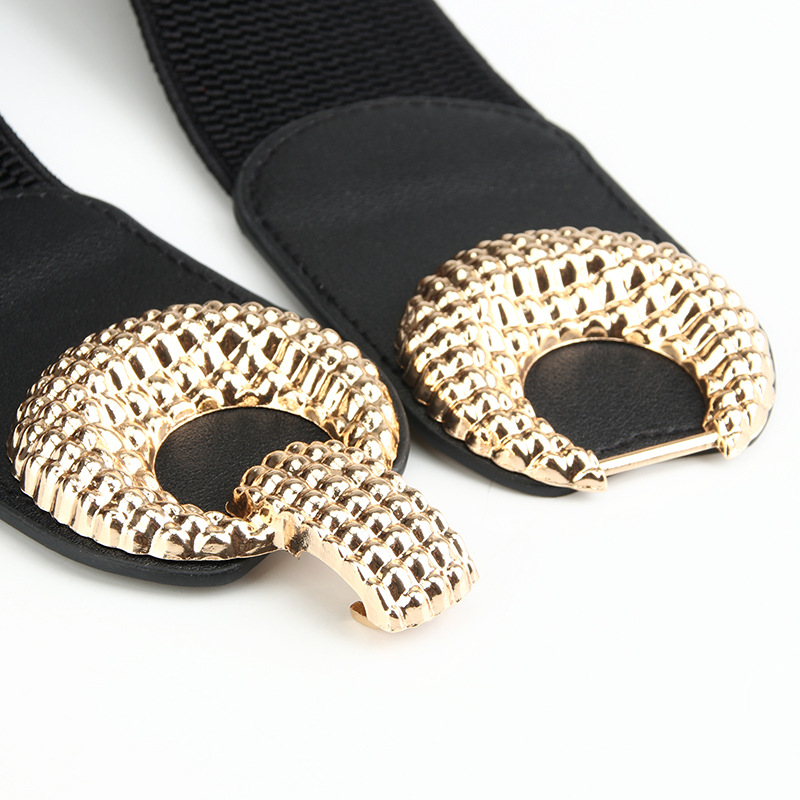 Nuovo vestito da capospalla con un'elegante fascia in vita, versatile cintura da donna elasticizzata_voghion.com