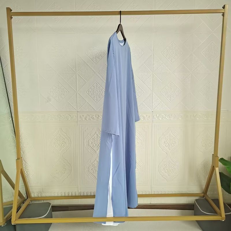 Dameskleding Dubai Dames Tweedelig Pak Robe Onderkant Rok Casual Jurk_voghion.com
