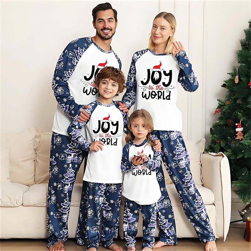 Novo pijama combinando para a família no Natal de 2025, conjunto de pijama com estampa xadrez aconchegante para mulheres, homens e crianças, fotos de família para o feriado_voghion.com