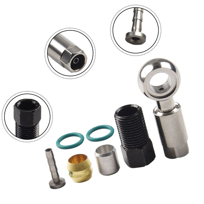 Cavo terminale banjo set Connect Rt per tubo freno a disco idraulico Shimano BH90 Cycg Parts_voghion.com