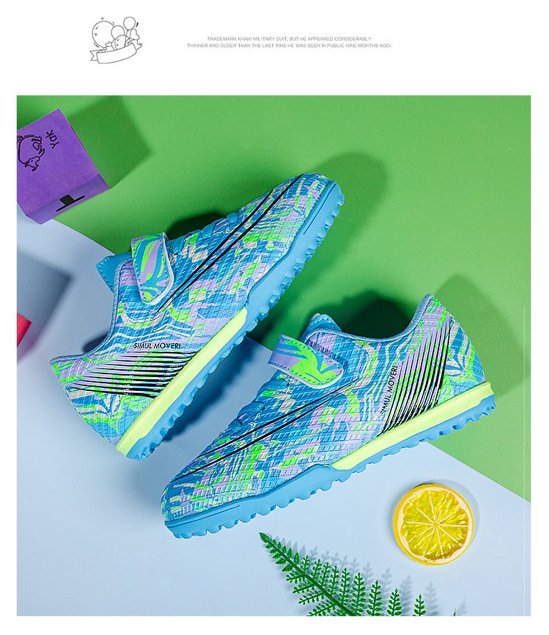 Kinder fußball tf gebrochen nägel künstliche rasen jungen und mädchen leder fuß training sport schuhe_voghion.com