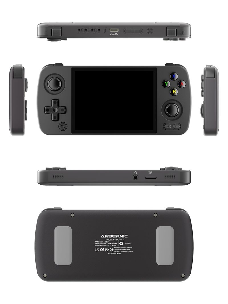 "4-inch HD IPS Gaming Handheld: Powerful Octa-Core Processor, Long-lasting 4500mAh Battery, CNC Aluminum Design"_voghion.com