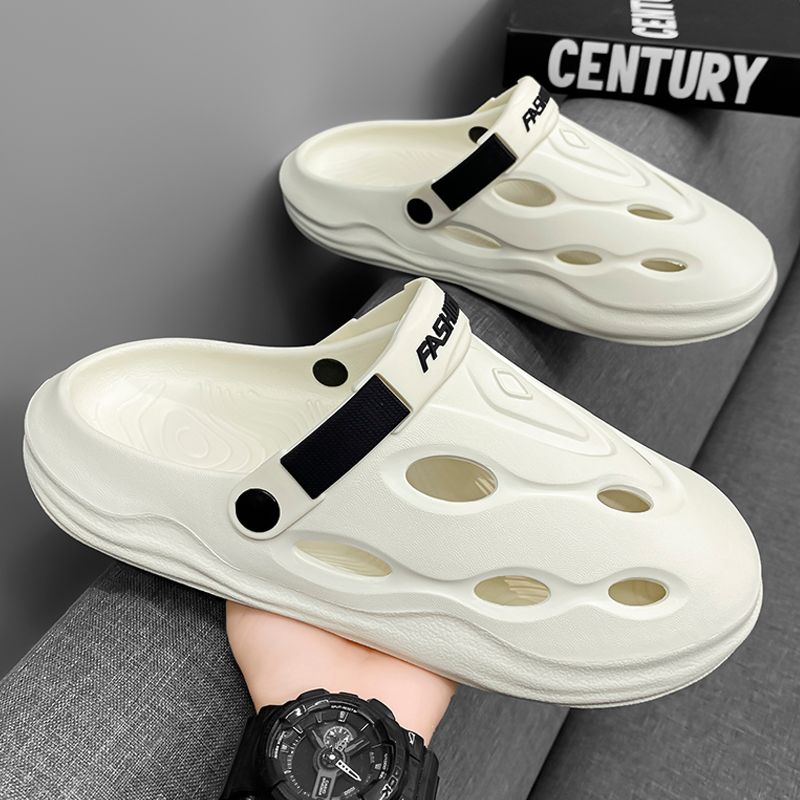 Höhlenschuhe für Männer, Sommermode, Oberbekleidung, mit einem Gefühl, auf Kot zu treten, Sport-Hausschuhe, lässig und_voghion.com