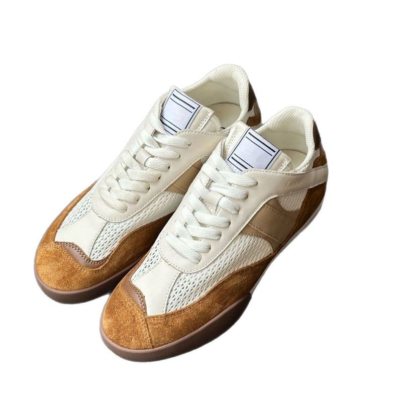 Dongguan Goods 25 Koujia-Kicktraining im neuen Stil für Damen, atmungsaktive Freizeitsportschuhe aus Mesh mit Farbblock und Schnürsenkeln_voghion.com