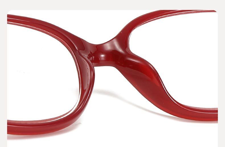 Spring Tooth Square Frame Reading Glasses Personality Middle Aged And Elderly High Definition Soothing Reading Reading Glasses_voghion.com