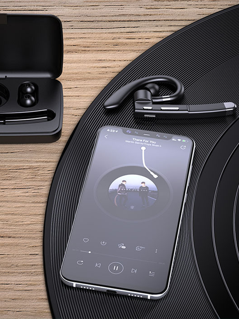 YYK520 Fone de ouvido Bluetooth com cancelamento de ruído esportivo à prova d'água com display digital_voghion.com