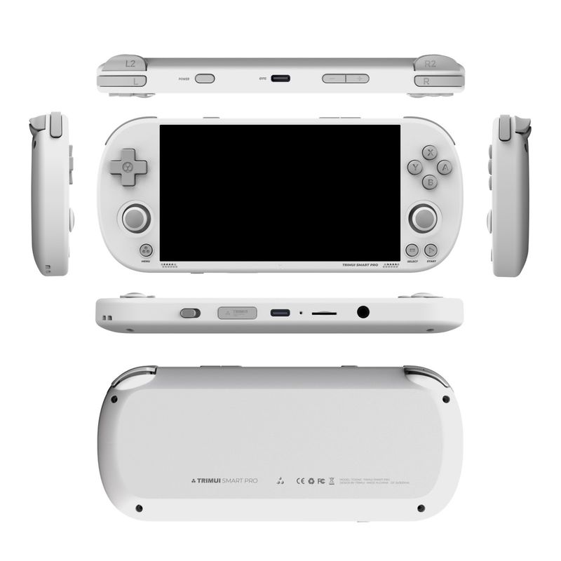 Console di gioco portatile TRIMUI SMART PRO - Console portatile per giochi retrò con sistema open source, supporta la riproduzione MP4, connettività WiFi_voghion.com