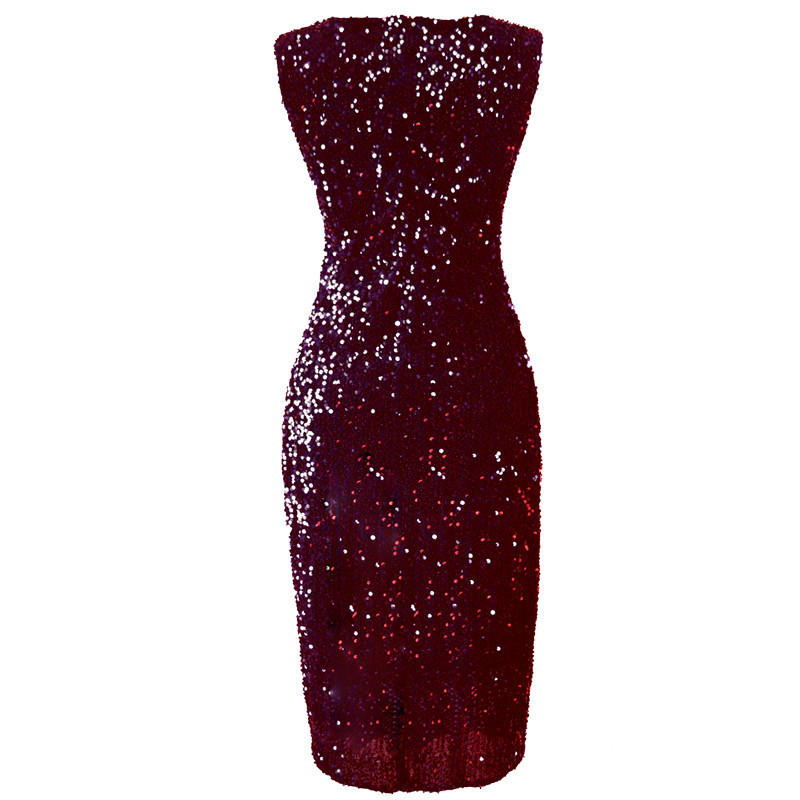 Îmbrăcăminte pentru femei populare club de noapte rochie sexy pentru femei rochie rochie neregulată cu paiete_voghion.com
