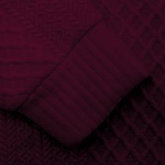 "Maglione da uomo in jacquard 3D – Collo alto con mezza zip (leggero, design strutturato)"_voghion.com