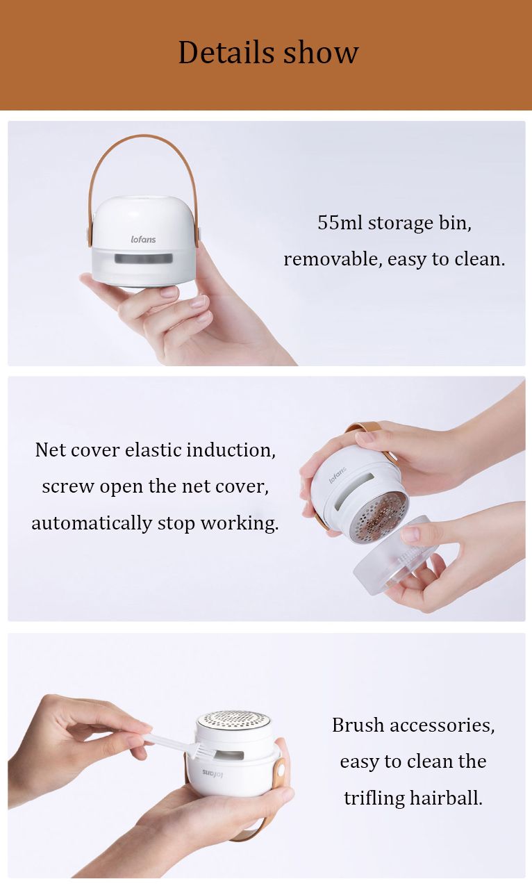 CS - 622 Hair Ball Trimmer Rechargeable Hairball Removal Shaving Machine_voghion.com