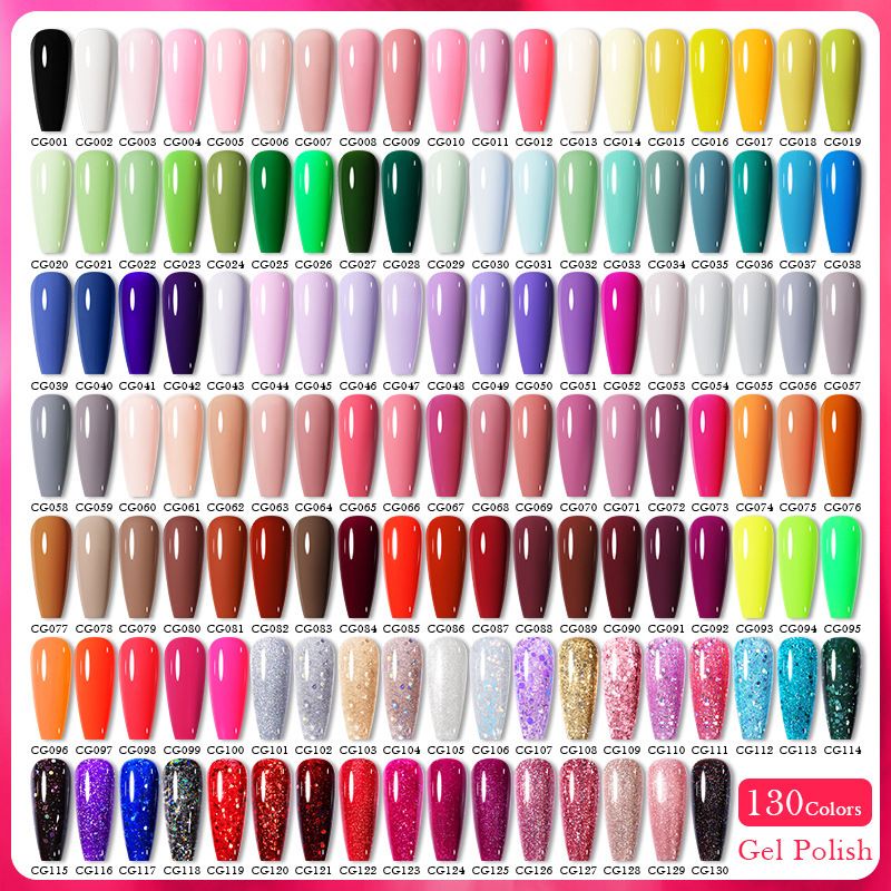 BORN PRETTY Novo Esmalte 10ml Caixa Colorida UV Unhas Gel Koudan_voghion.com