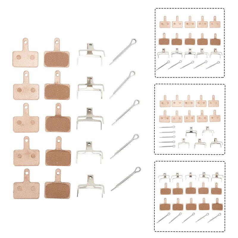 High Quality Disc Brake Pads for B01S 5 Pairs Compatible with Sh WINZIP CE HYGIA USAGI Radius 2 0 Deore Acera Alivio_voghion.com