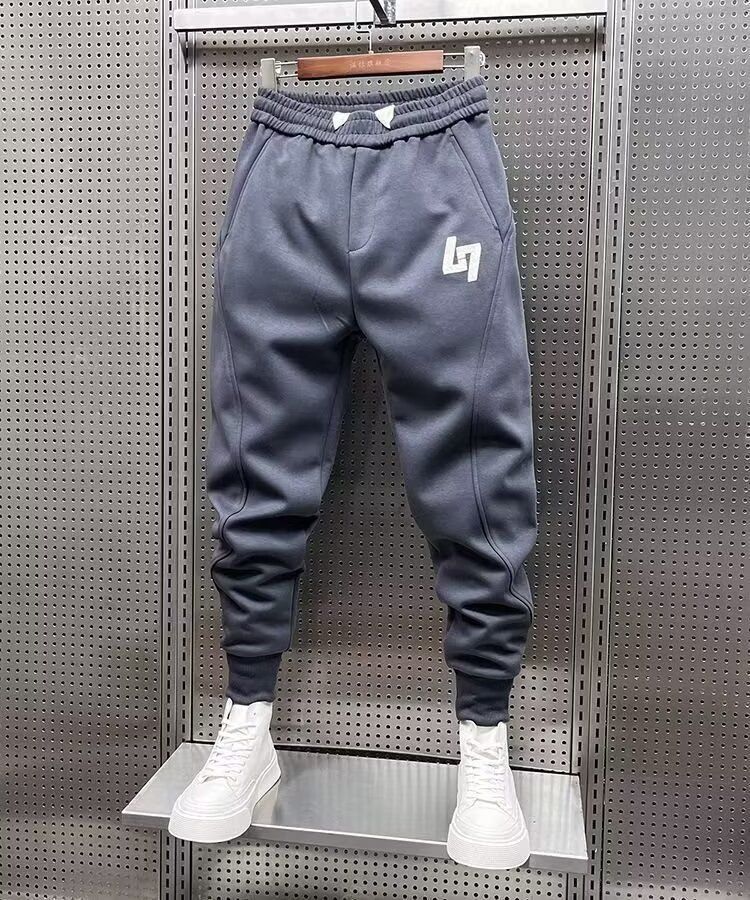 Spodnie męskie Modne męskie luźne spodnie dresowe Uniwersalne obcisłe spodnie Spodnie haremowe Spodnie sportowe ze ściągaczami_voghion.com