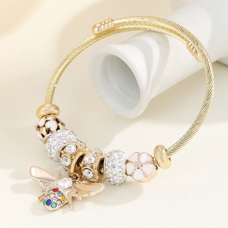 Pendentif amusant pour enfants en acier inoxydable doré avec goutte d'huile personnalisée et ouverture réglable,_voghion.com