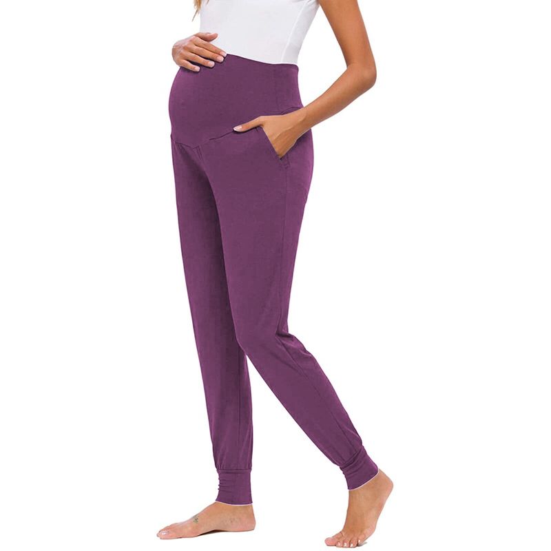Family matching women's maternity pants_voghion.com