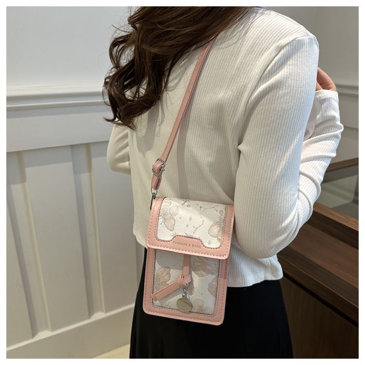 Casual Women's Bag Retro Small Square Bag Niche Embroidered Shoulder Mobile Phone Bag Oblique Span Bag_voghion.com