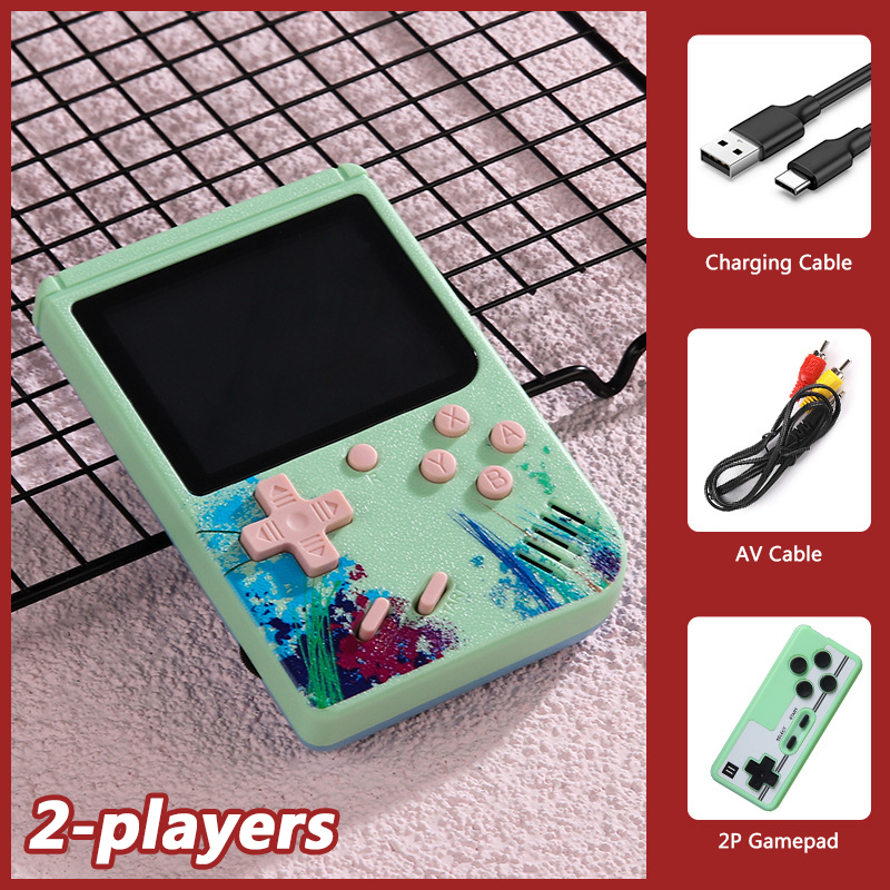 Nouvelle Console de jeu portable G50 écran 3 pouces 500 jeux Mini Console de jeu vidéo de poche Portable rétro Machine de jeu à deux joueurs_voghion.com