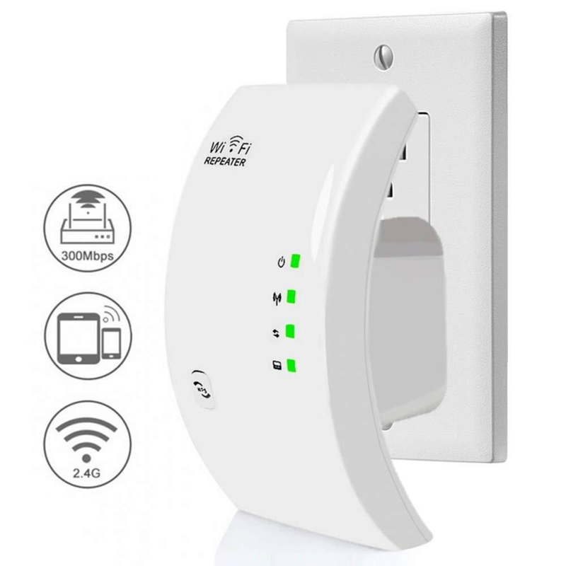 Ripetitore WiFi wireless Estensore Wifi Amplificatore Wifi Ultraboost Repiter a lungo raggio Ripetitore Wi-Fi 300M Punto di accesso ripetitore Wi-Fi_voghion.com