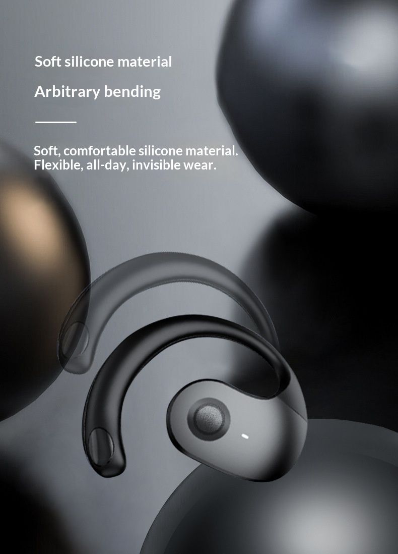 NeoGear Nowa mała kulka kokosowa AI Inteligentny wielokrajowy tłumacz Bluetooth Zaczep na ucho Długa żywotność baterii OWS Bezprzewodowy_voghion.com