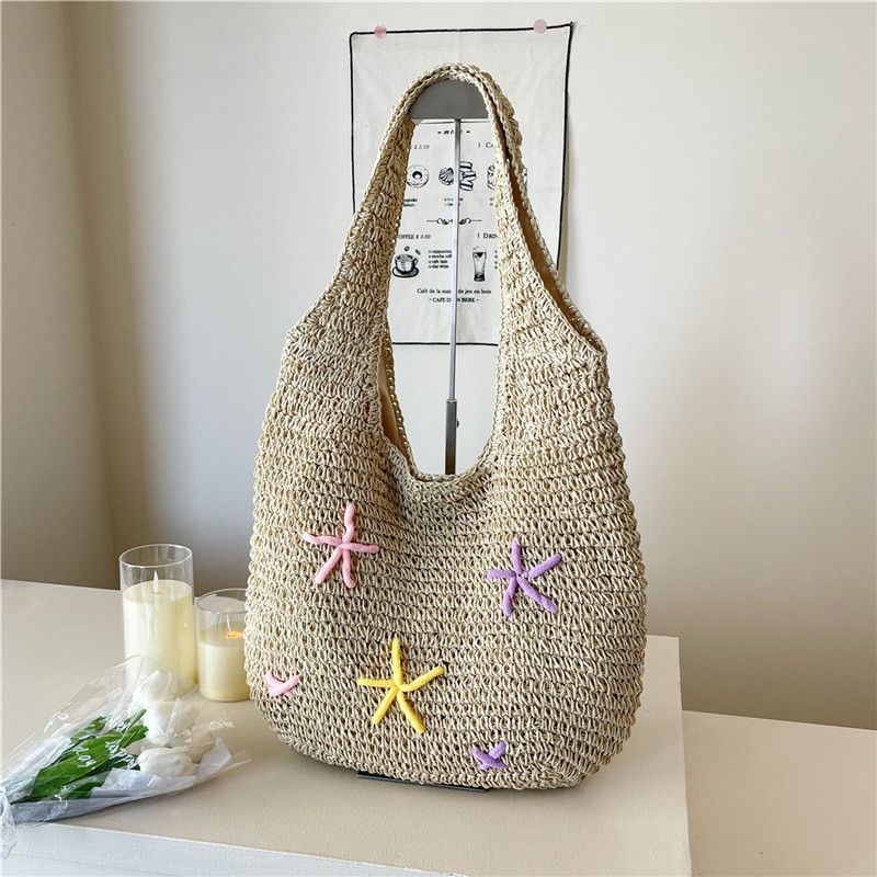 Sac à bandoulière creux, sac fourre-tout de grande capacité_voghion.com