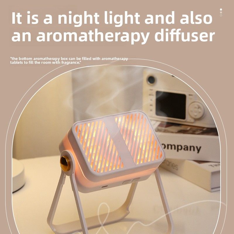 Lampada da comodino pieghevole portatile di lusso, luce notturna creativa per esterni_voghion.com