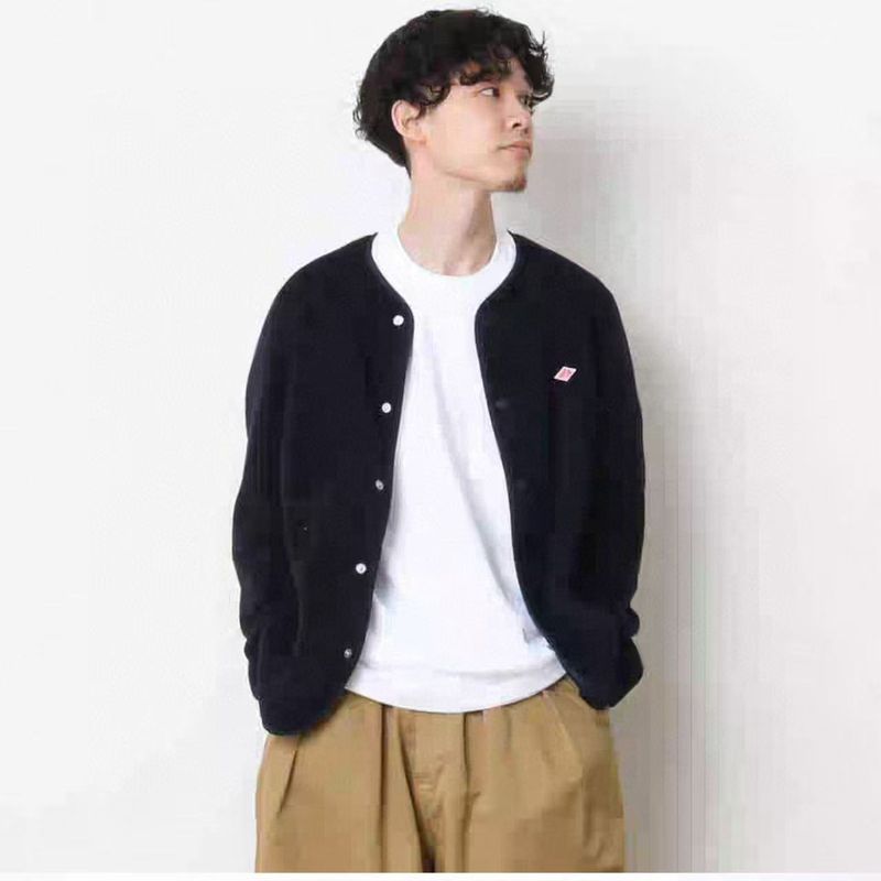 Original Quality DANTON JACKET Autumn Winter Comfortable Thin Fleece Warm Inner Liner Collarless Jacket Coat For Men And_voghion.com