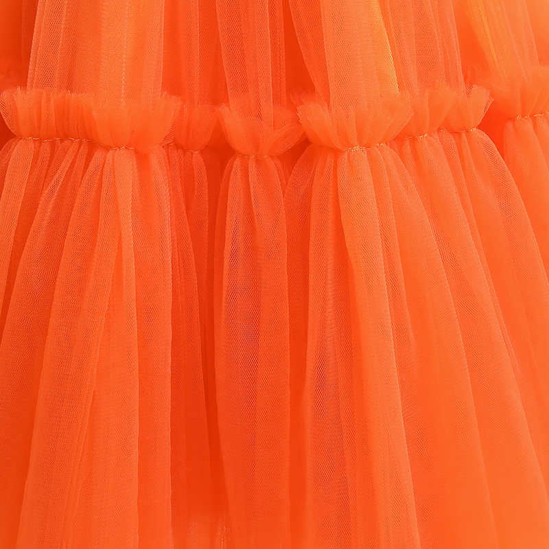 Baby clothes Girls' dress Sleeveless children's holiday Show dress Birthday party Pompadour Princess dress_voghion.com