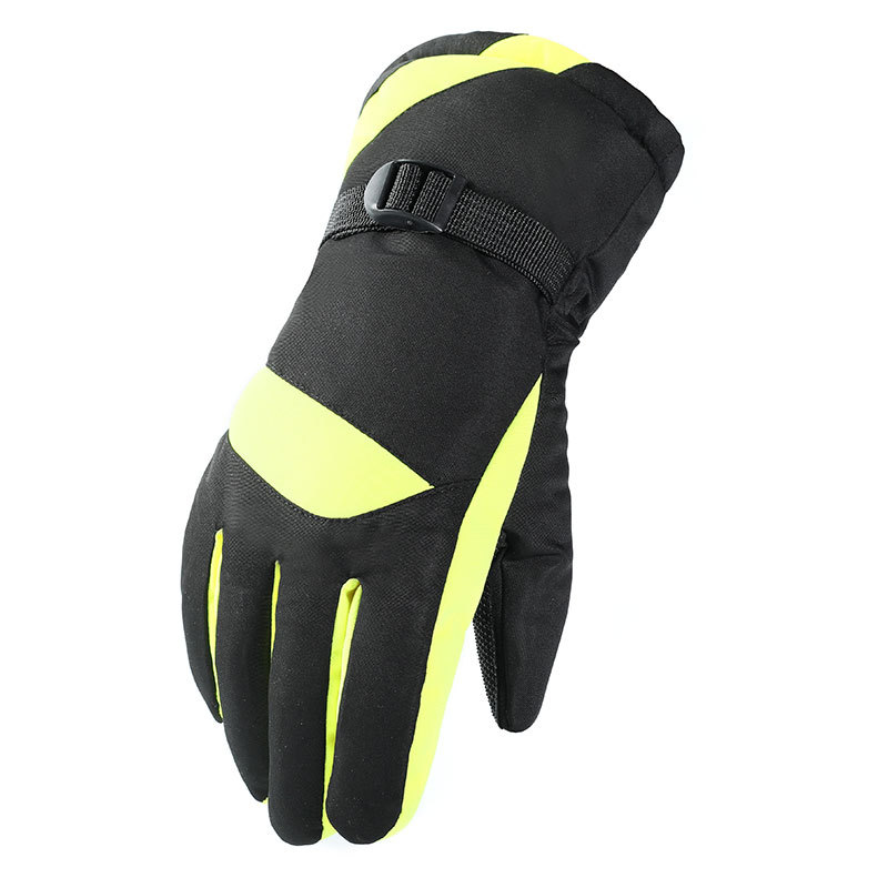 Gants en coton chaud hiver écran tactile pour hommes plus velours épaissi résistant au froid imperméable coupe-vent gants de ski en plein air_voghion.com