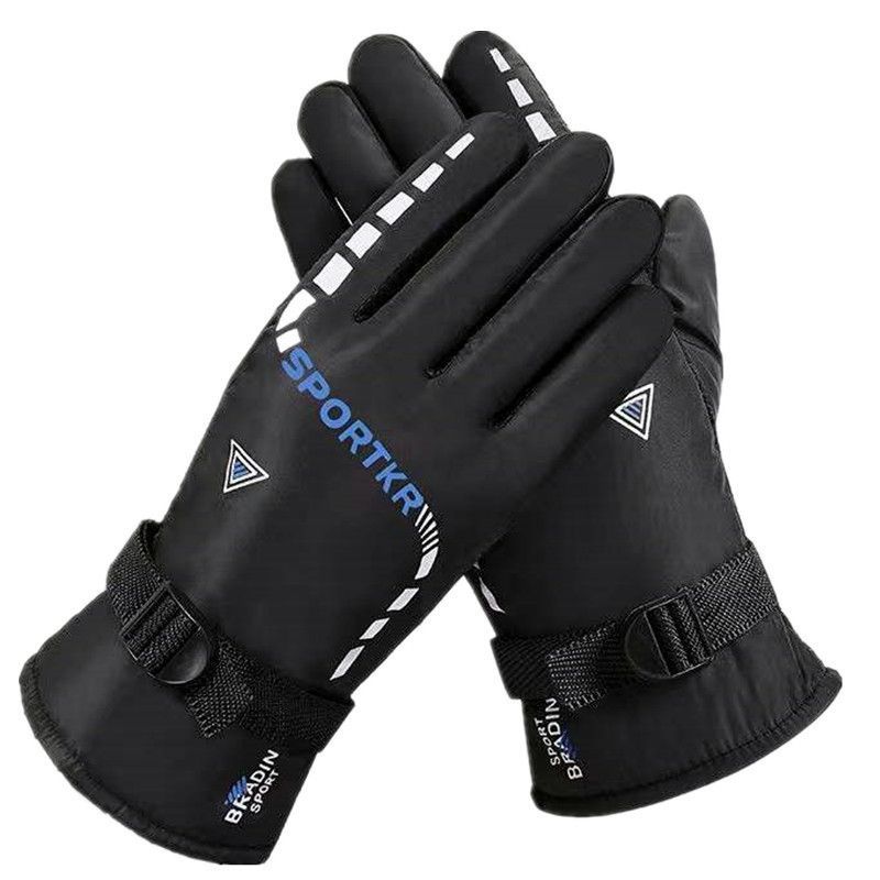 Unisex Männer Wanter Skihandschuesch Plus Veet Déck Keeltschutz Waarm Outdoor Fueren Motorrad Biergbesteigung Touch_voghion.com