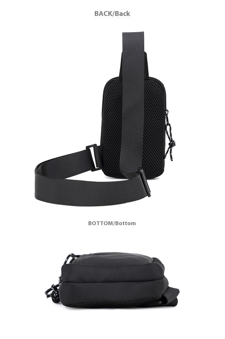 Crossbody Bag The 2024 New Model of Close-fitting Anti-theft Street Fashion Sports Mini Chest Bag Valuables Can Be Carried at Any Time_voghion.com