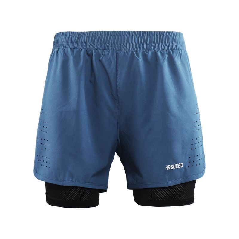 Men's Quick-drying Running Shorts With Pocket_voghion.com
