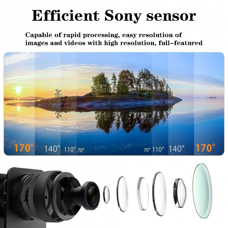 2.0" Action Camera Ultra HD 4K 30FPS WiFi Underwater Waterproof Helmet Bicycle Video Recording Cameras Outdoor Sport Cam_voghion.com