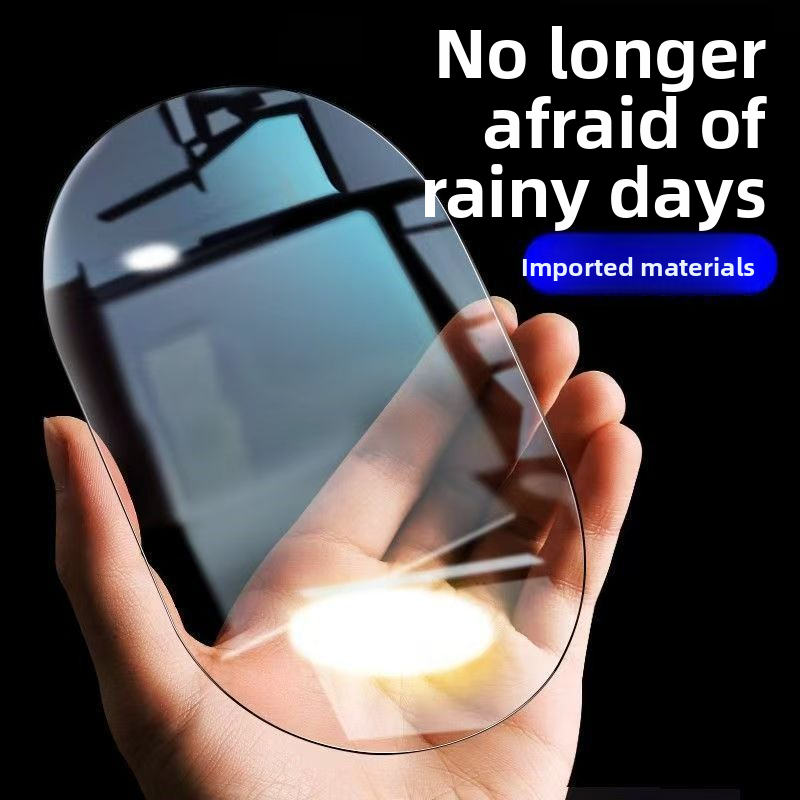 Rearview Reversing Mirror Reflective Car Anti-Fog Glass Window Rainy Day Film Anti-Glare_voghion.com