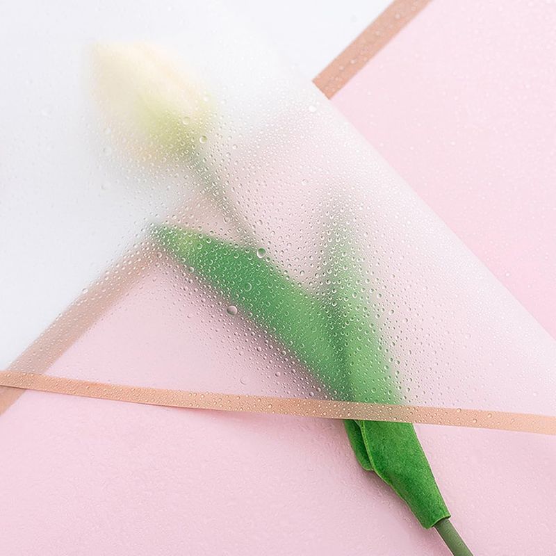 38 vellen bloemen inpakpapier waterdicht gouden rand boeket accessoires, 23 inch bloemist bloemenboeket benodigdheden cadeau doe-het-zelf knutselen_voghion.com