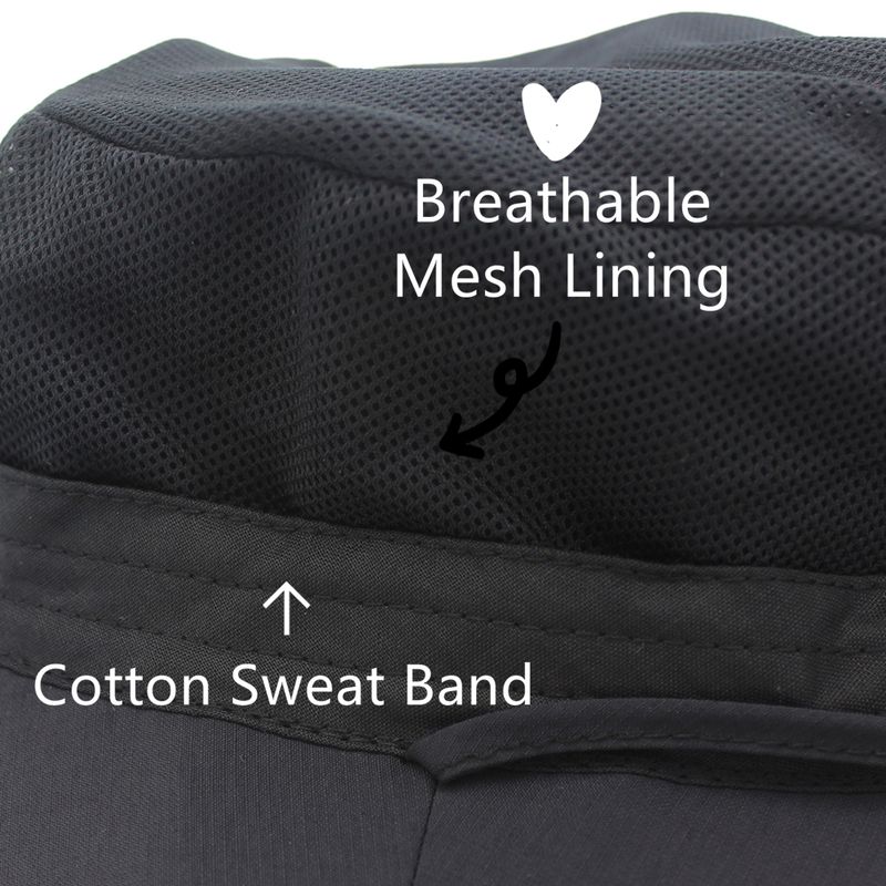 Cappello da pescatore da donna alla moda Connectyle, regolabile, traspirante, antivento, ad asciugatura rapida, protezione UV, tesa larga, per sole, all'aperto, tutti i giorni_voghion.com